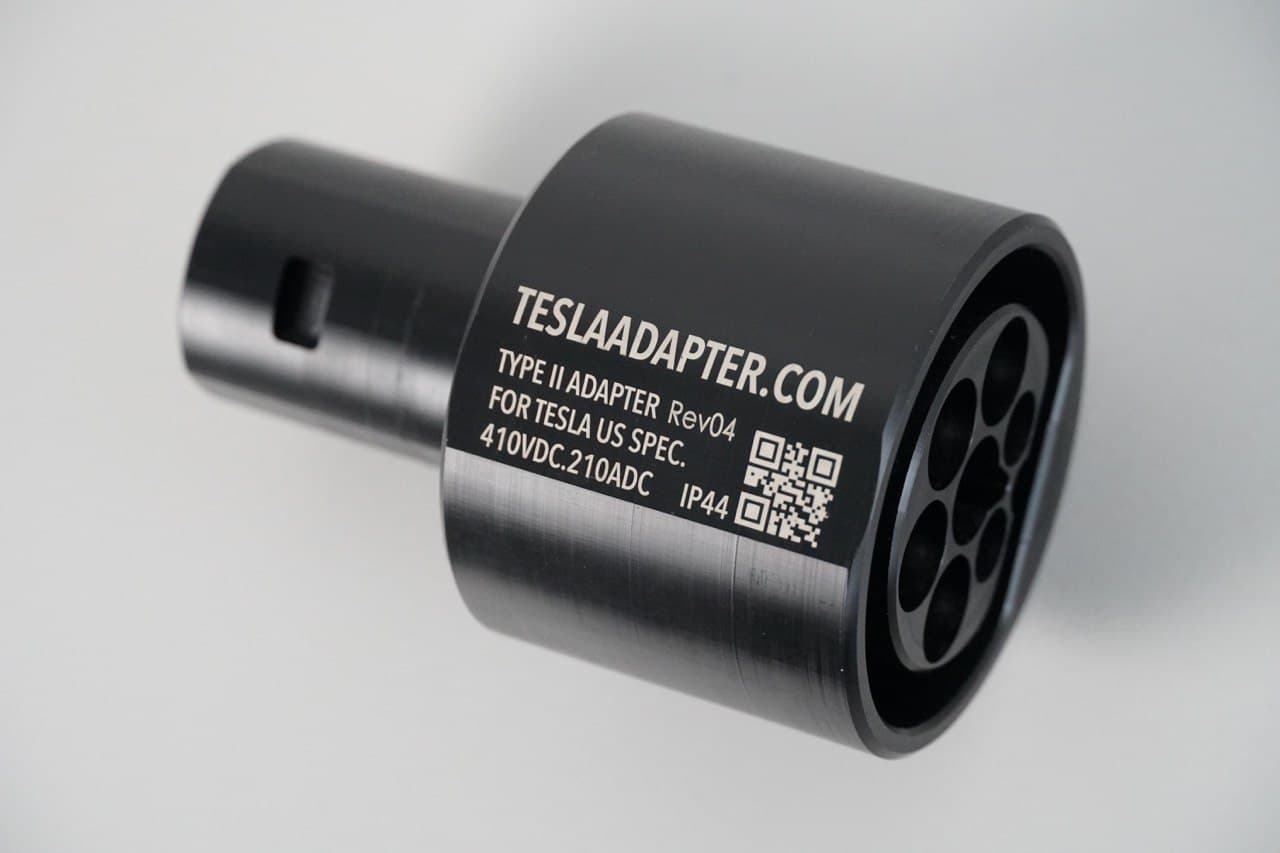 Type 2 adapter for Tesla US